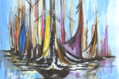 Boats-shimmering