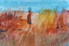 Fetching-water