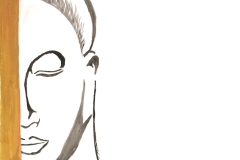 Buddha-half-Buddha